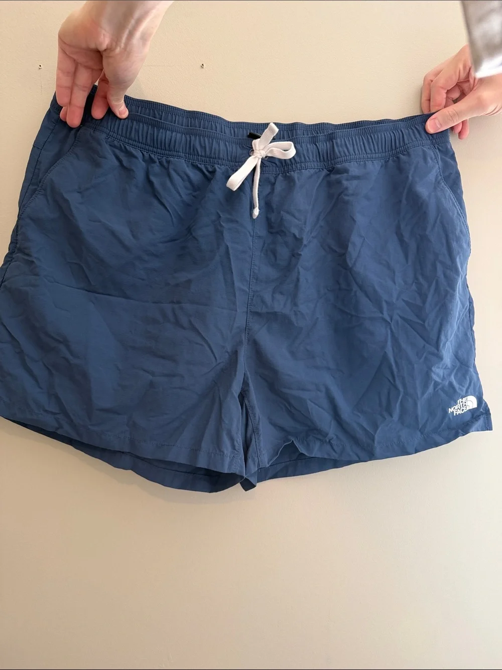 The North Face Navy Elastic Waist Casual Shorts